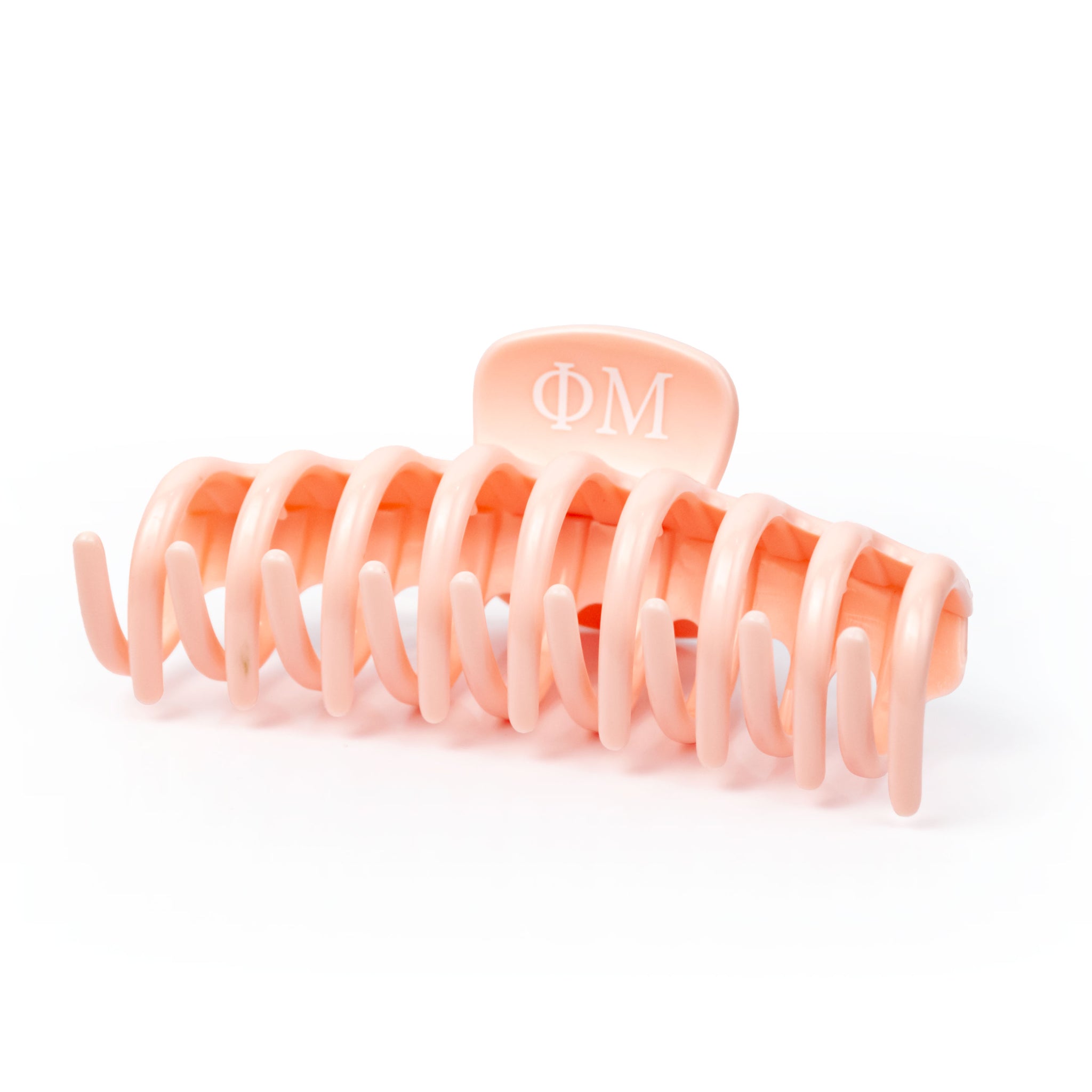 Phi Mu Pink Hair Clip