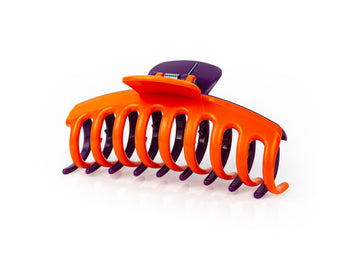 Orange & Purple Hair Clip